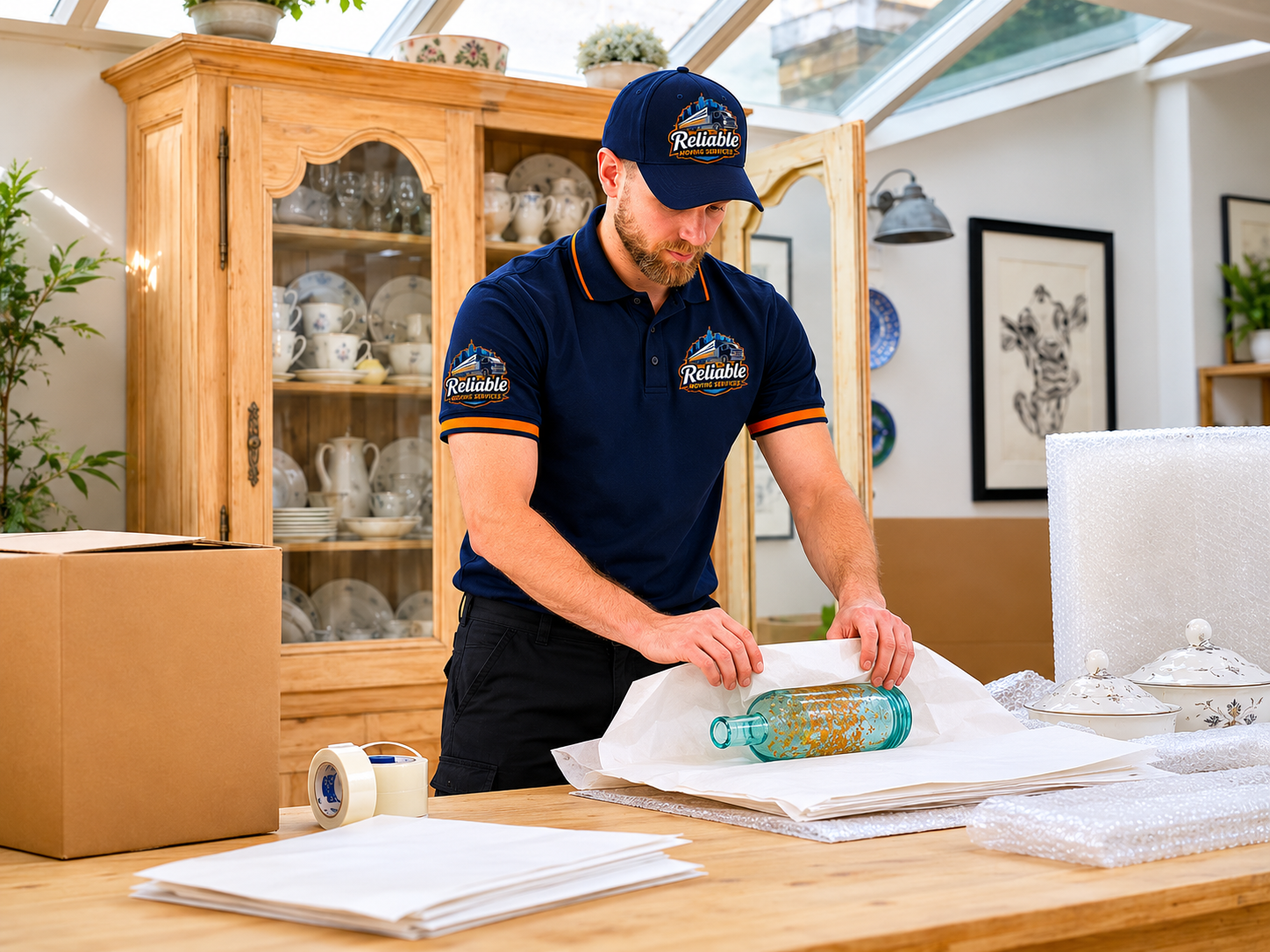 Reliable Moving Services removal van UK